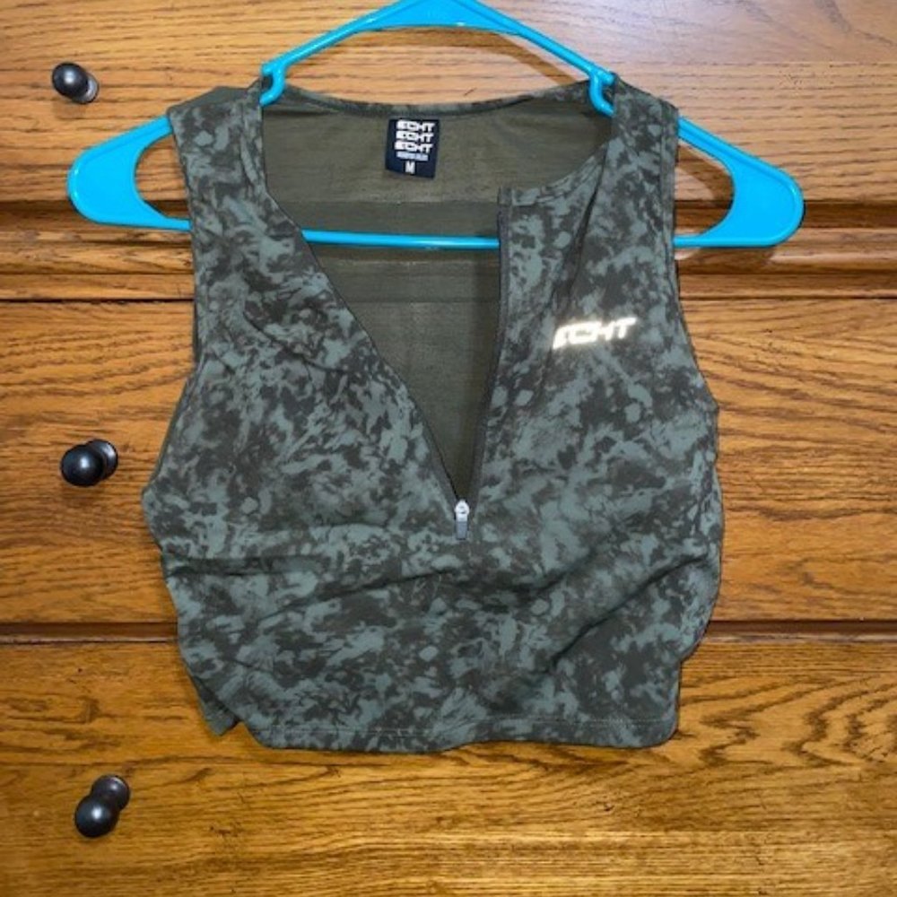 All mesh back Echt Crop Top